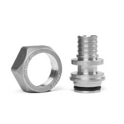 Bras fitting 16mm Euroconus for PEX and STABIL