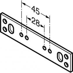 E-brackets in galvanised steel 1