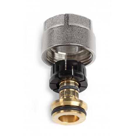 Biconical brass fitting adapter with Euroconus for STABIL