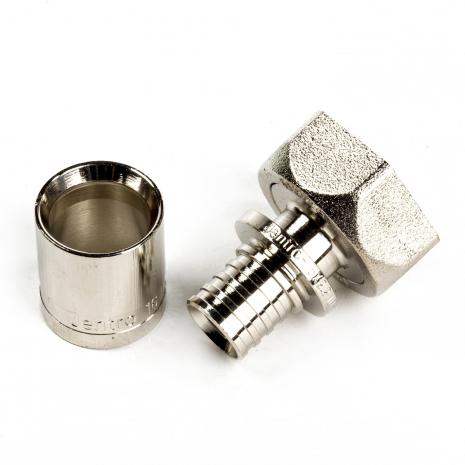 Bras fitting Adapter 16mm Euroconus for PEX and STABIL